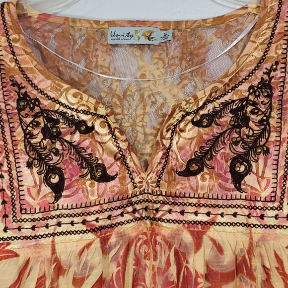 Unity World Wear Blouse Size Small - Picture 3 of 12